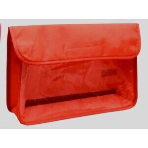 Teaching Tree Magnetic Pocket with Window, School Supply Pouch Red